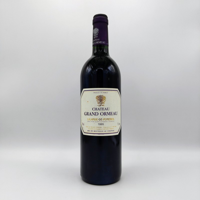 Château Grand Ormeau 1995 - Lalande de Pomerol - Bordeaux - 75cl.