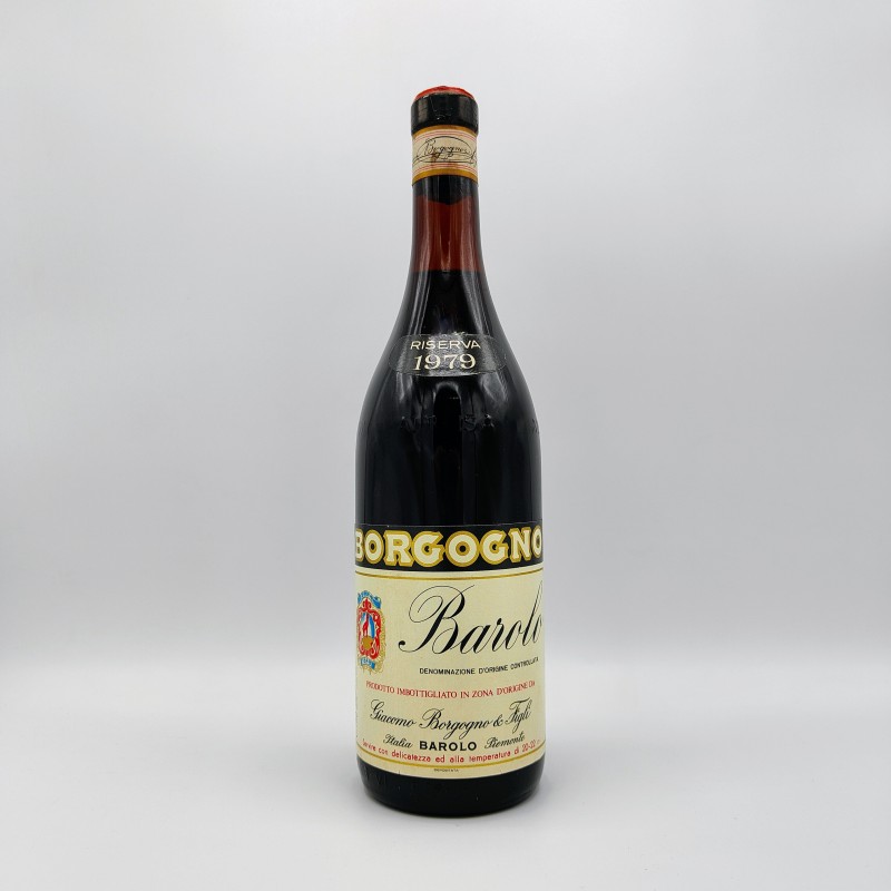 Giacomo Borgogno Barolo Riserva 1979 - Piémont - 75cl.