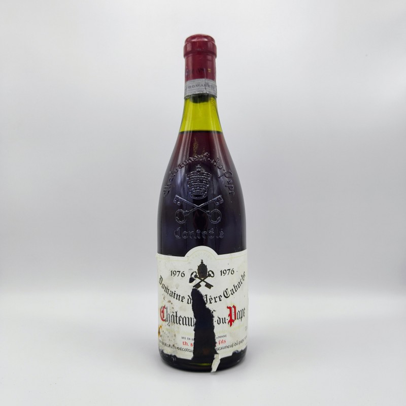 Domaine du Père Caboche 1976 - Châteauneuf-du-Pape - 75cl.