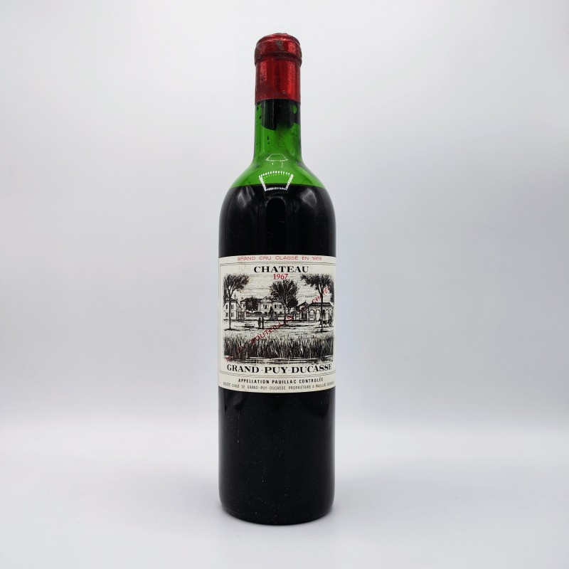 Château Grand Puy Ducasse 1967 - Bordeaux - Pauillac 5ème Grand Cru Classé - 75cl.