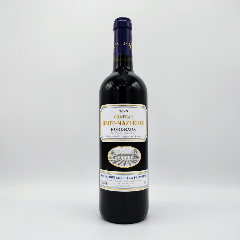 2020 Château Haut-Mazières - 75cl. Bordeaux. 2020 Château Haut-Mazières - 75cl. Bordeaux.