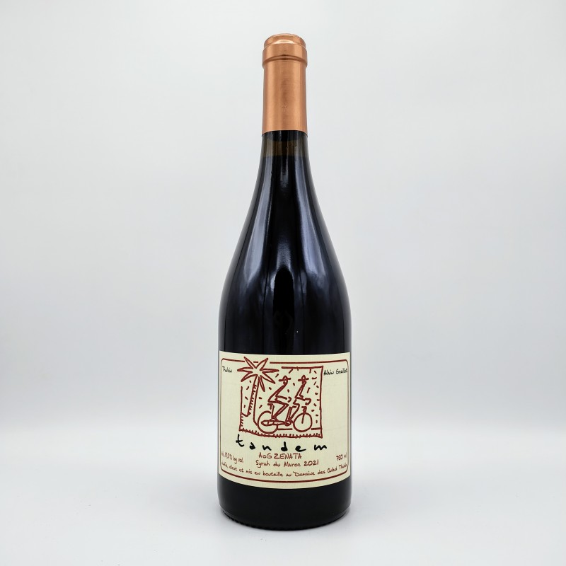 2021 Tandem Syrah - Alain Graillot - Domaine Ouleb Thaleb - 75cl. Maroc.