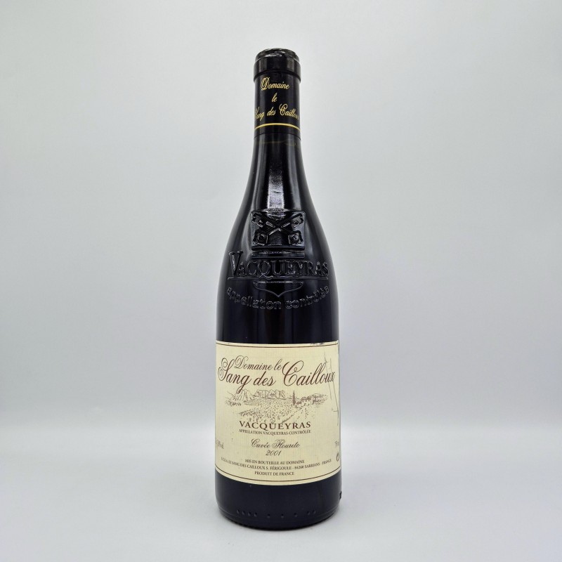 2001 Le Sang des Cailloux - Cuvée Floureto - 75cl. Vacqueyras. 2001 Le Sang des Cailloux - Cuvée Floureto - 75cl. Vacqueyras.