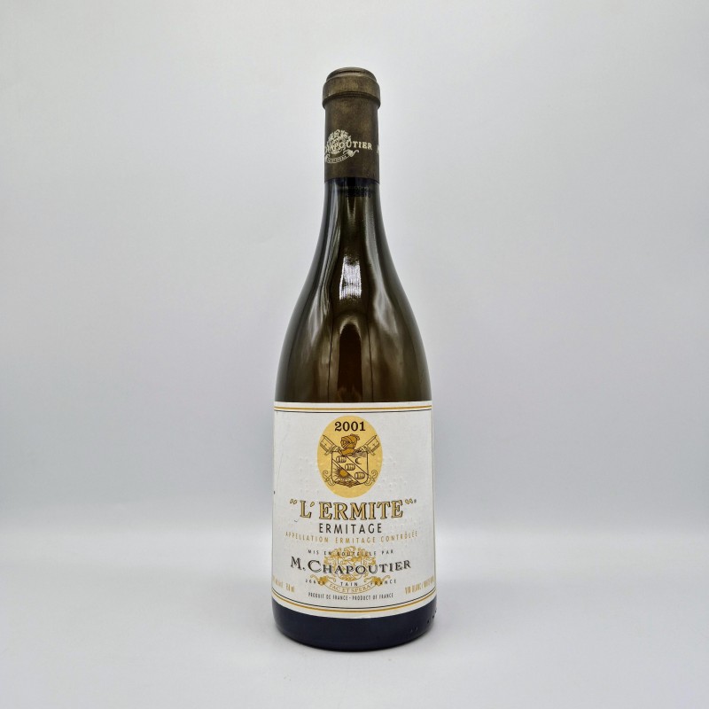 2001 L'Ermite Ermitage Blanc - Chapoutier - 75cl. Hermitage. 2001 L'Ermite Ermitage Blanc - Chapoutier - 75cl. Hermitage.