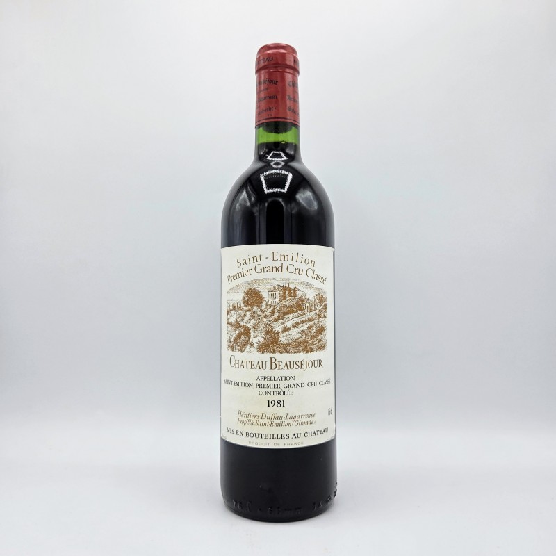 1981 Château Beauséjour Duffau-Lagarrosse - 75cl.
