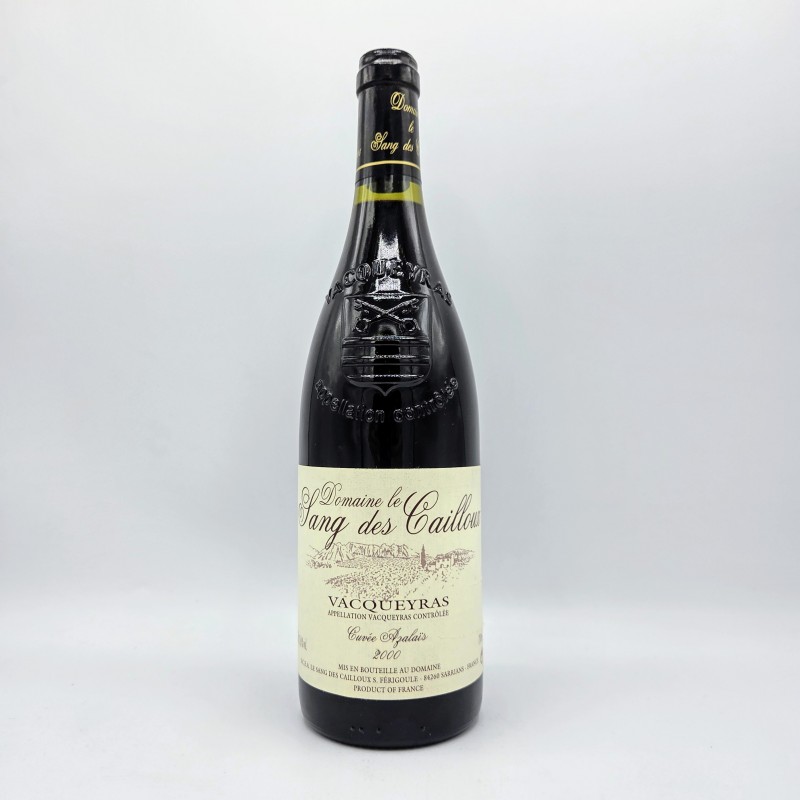 2000 Vacqueyras Azalaïs - Le Sang des Cailloux - 75cl.