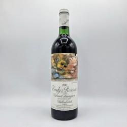 Cindy's Reserve 1980 - Afrique du Sud - Stellenbosch - Cabernet Sauvignon - 75cl.