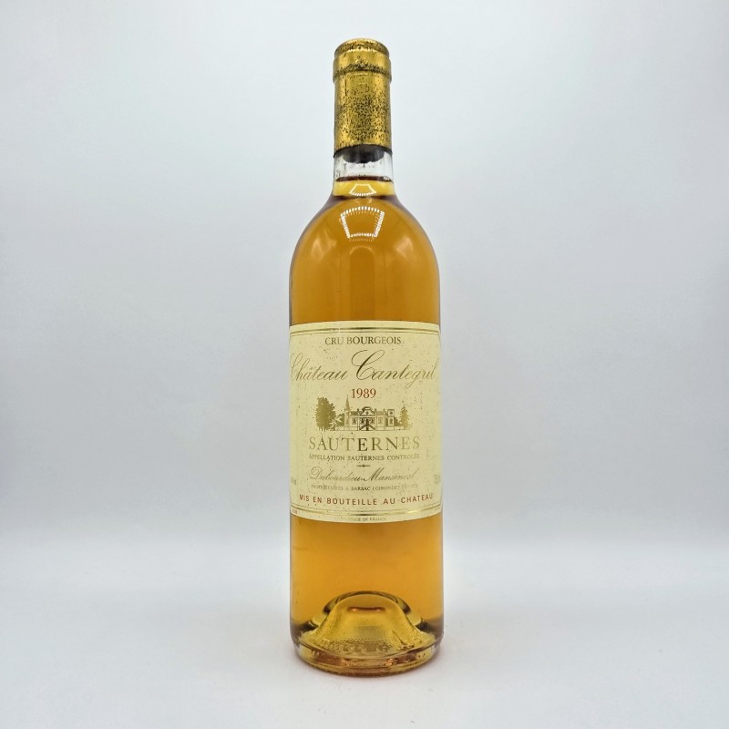 1989 Château Cantegril - 75cl. Bordeaux - Sauternes. 1989 Château Cantegril - 75cl. Bordeaux - Sauternes.