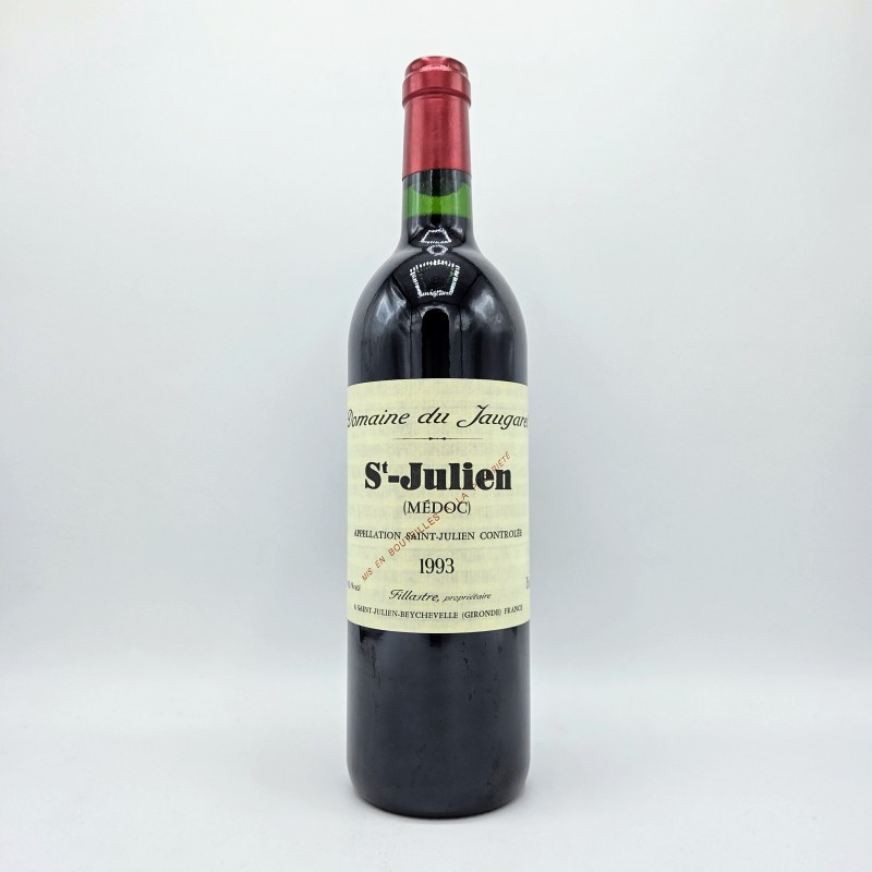 1993 Domaine du Jaugaret - 75cl. Bordeaux - Saint-Julien. 1993 Domaine du Jaugaret - 75cl. Bordeaux - Saint-Julien.