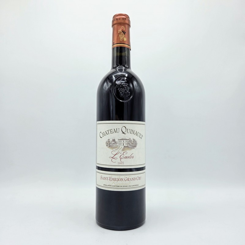 2003 Château Quinault l'Enclos - 75cl. Bordeaux - Saint-Emilion. 2003 Château Quinault l'Enclos - 75cl. Bordeaux - Saint-Emilion.