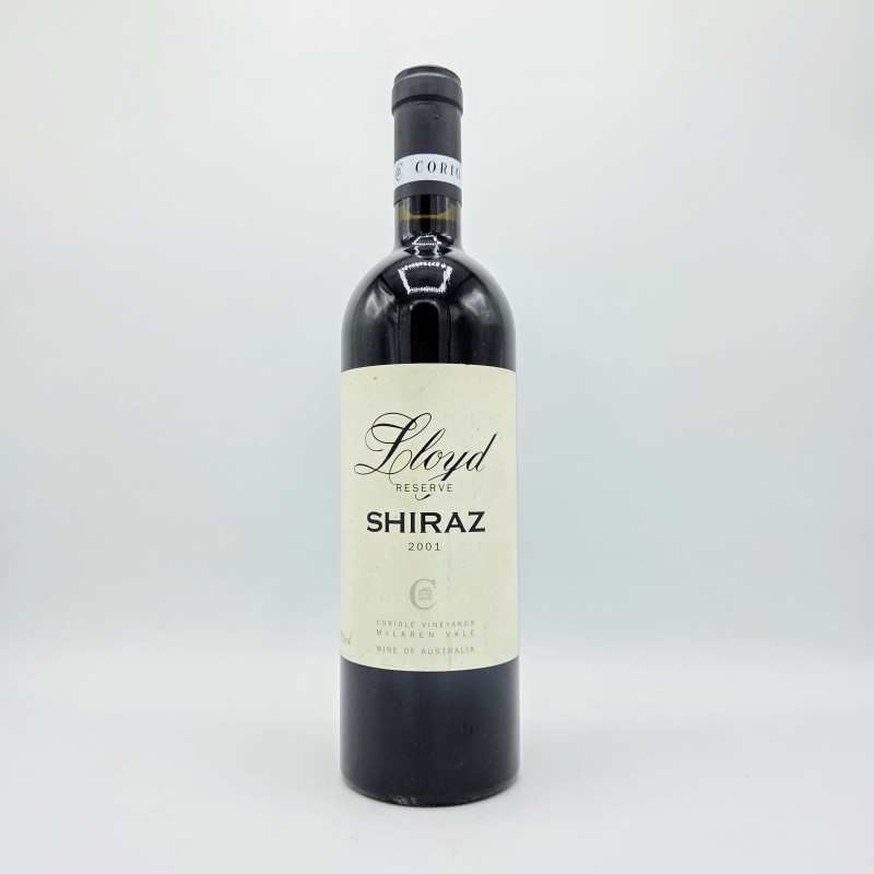 2001 Lloyd Shiraz Reserve - Coriole - 75cl. 2001 Lloyd Shiraz Reserve - Coriole - 75cl.