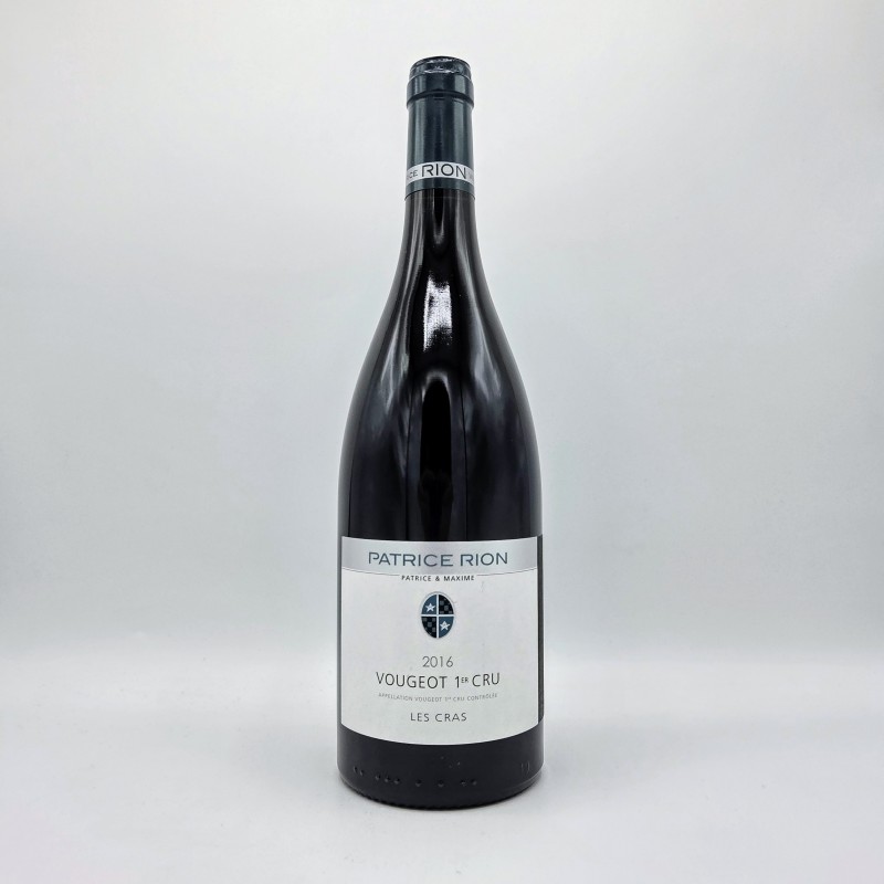 2016 Vougeot 1er Cru Les Cras - Patrice Rion - 75cl. Bourgogne - Vougeot 1er Cru. 2016 Vougeot 1er Cru Les Cras - Patrice Rion - 75cl. Bourgogne - Vougeot 1er Cru.