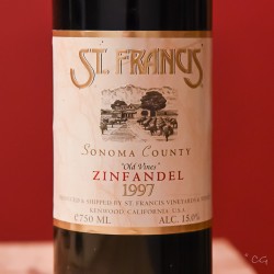 St. Francis Old Vines 1997 - Californie - Sonoma County - Zinfandel - 75cl.
