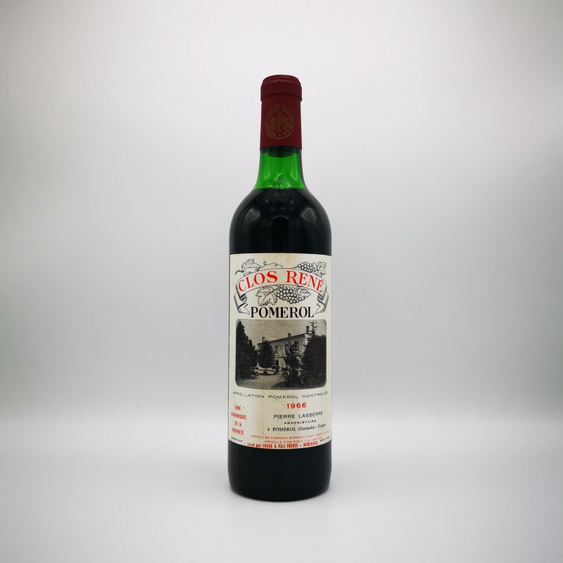 1966 Château Clos René - Bordeaux Pomerol - 75cl.