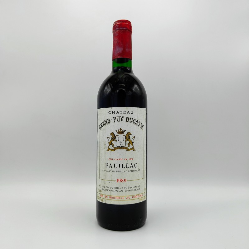 1989 Château Grand Puy Ducasse - Bordeaux Pauillac - 75cl. 1989 Château Grand Puy Ducasse - Bordeaux Pauillac - 75cl.